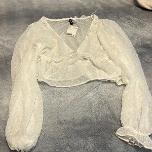 Beautiful white shirt!